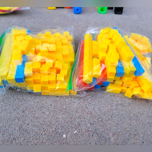 Math Manipulatives-Unifix Cubes, Tens Rods and More! - Picture 2 of 13